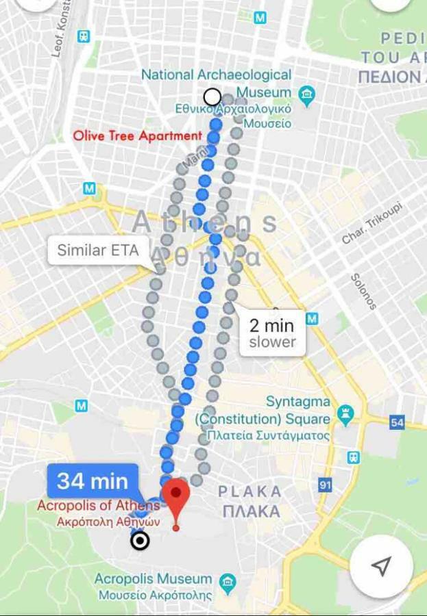 Olive Tree Apartment Of Athens - City Center מראה חיצוני תמונה